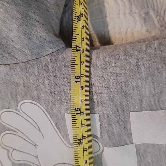 SEGA Sonic the Hedgehog kids large sweatshirt grey white blue - Picture 11 of 11